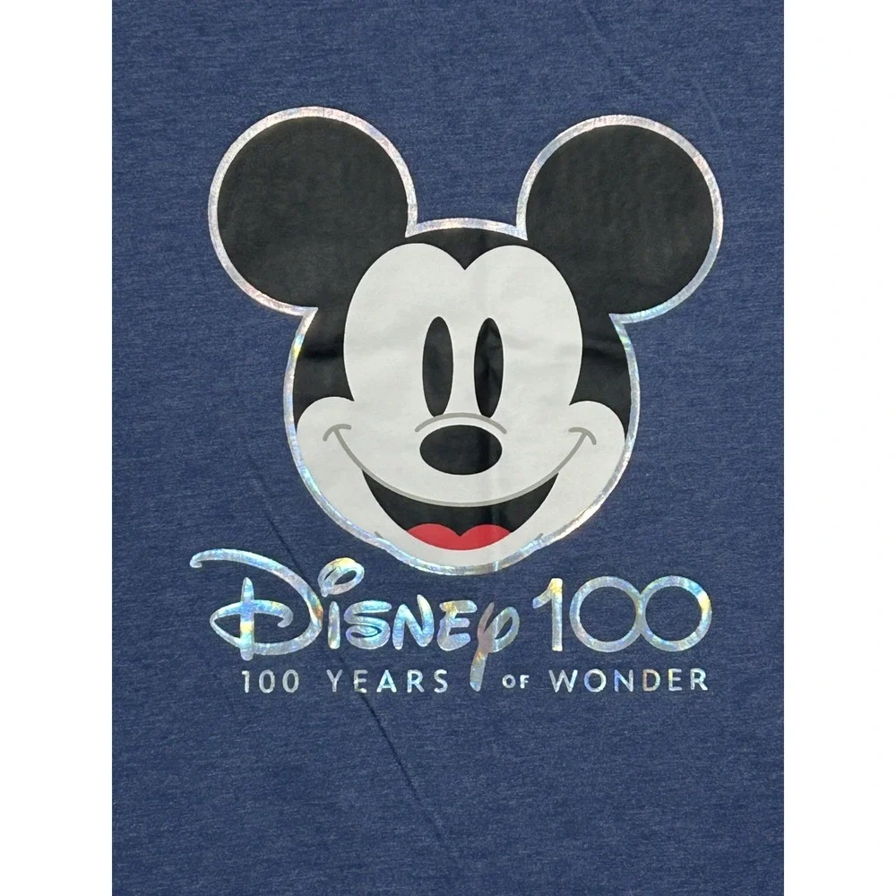 Disney 100‎ Years of Wonder Graphic Shirt Size Adult L Mickey Mouse